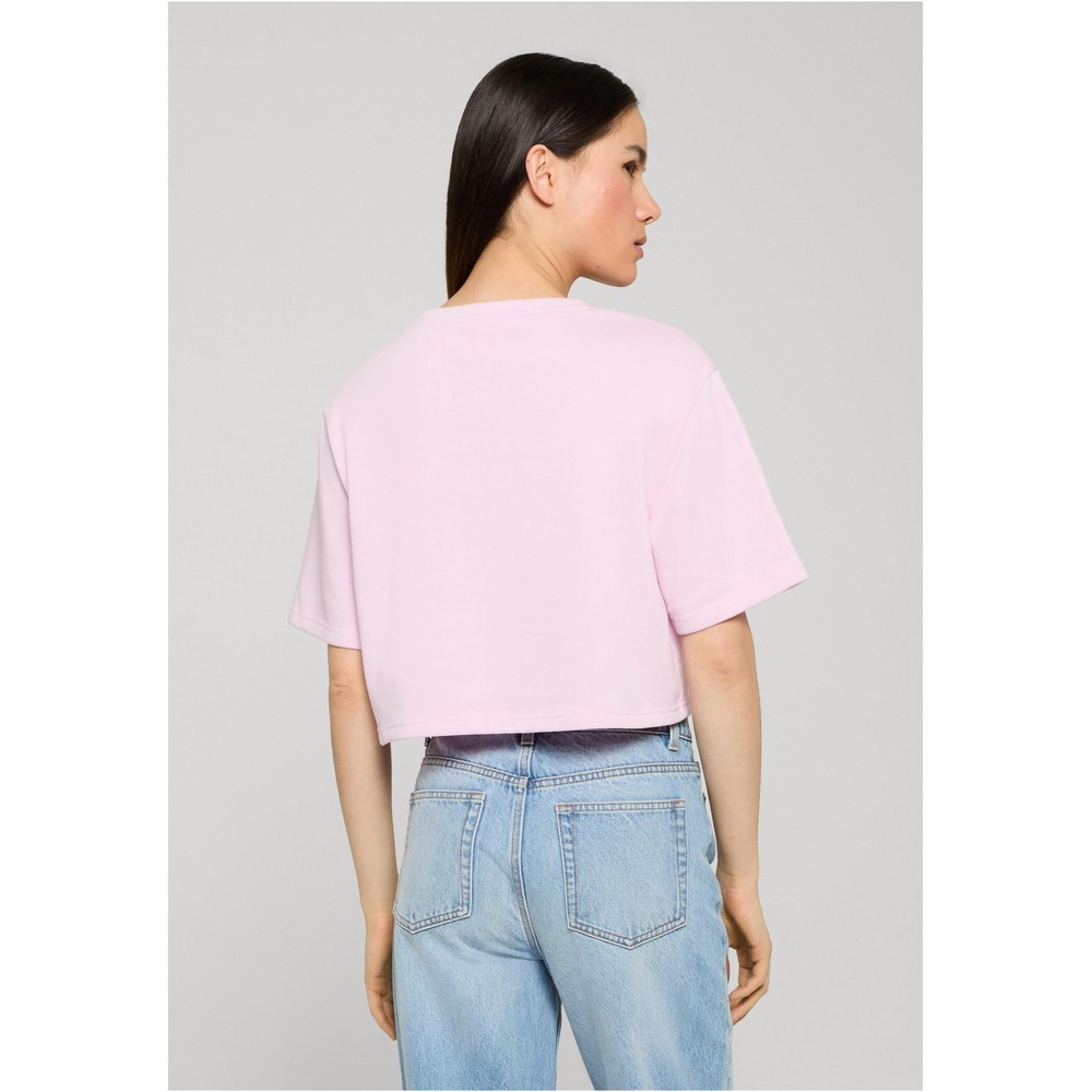 Urban Classics - Light Terry Crop top - Roze